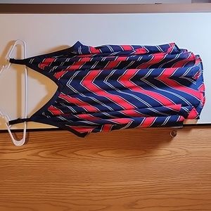 Torrid plus size 3 patriotic, red, white, blue print cami